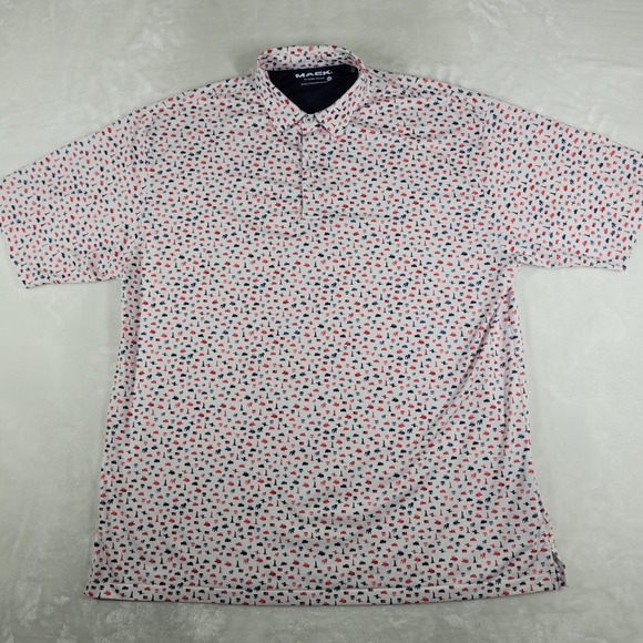 Other - Mack By Horn Legend Golf Polo Men's 2XL Bamboo Charcoal‎ Performance America